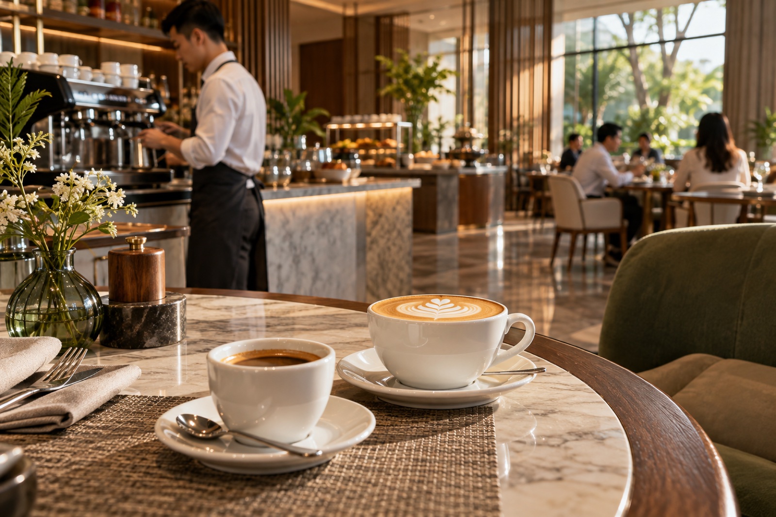 Giải pháp cà phê cho HORECA tại xưởng rang Springtime